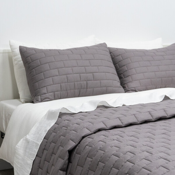 CUBRECAMA BAMBULINO GRIS - KING