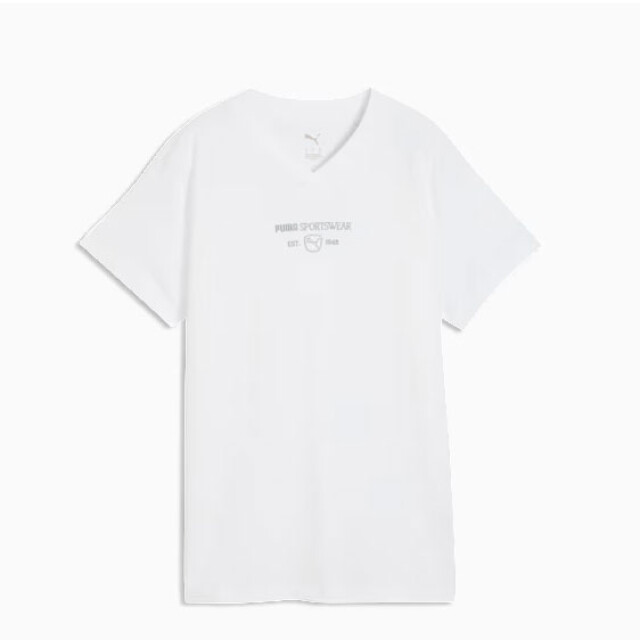 Remera de Mujer Puma Class Standard Tee Blanco