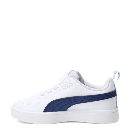 Championes de Niños Puma Rickie Ac Blanco - Azul