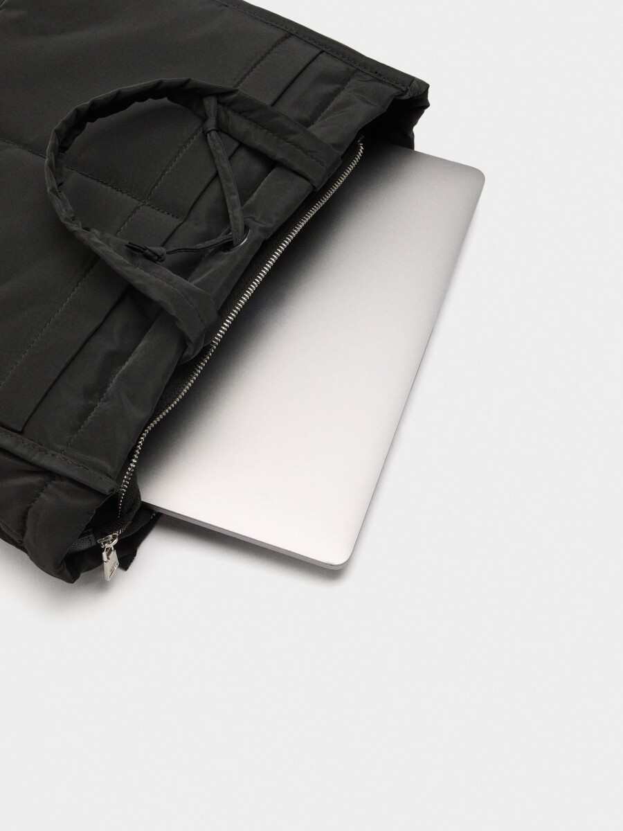 Bolso Para Portátil 13" De Nylon negro