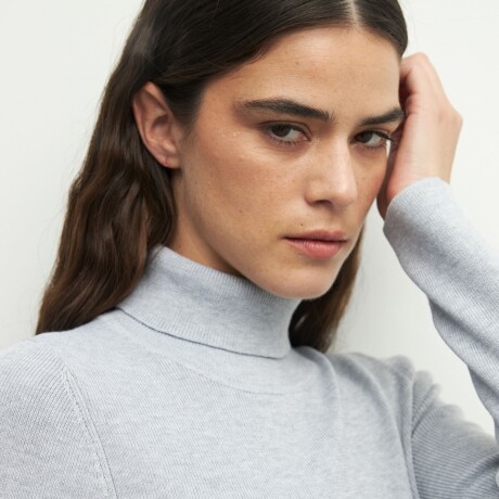 POLERA CAPANTI Gris Melange