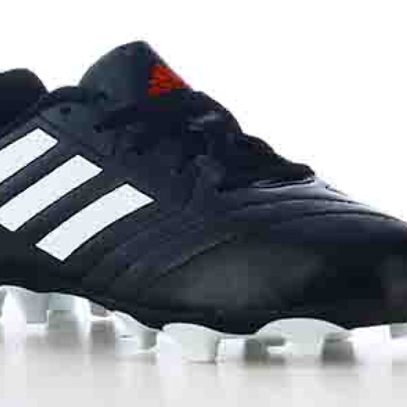 Championes de Fútbol 11 Infantiles Adidas Goletto VII Negro - Blanco - Rojo