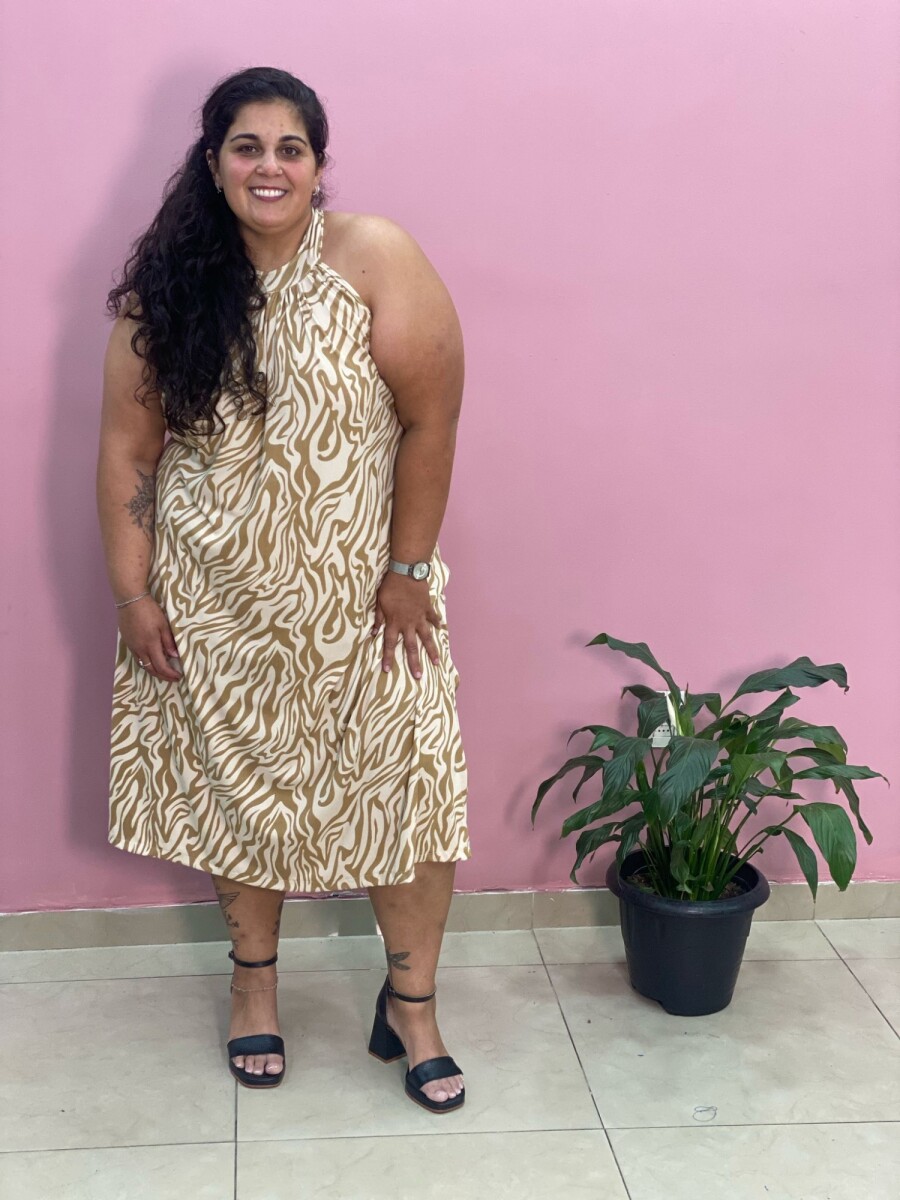Vestido Indi Beige