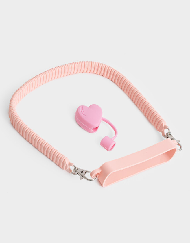 Rega Varios Liso Set De Accesorios Para Vaso - Rosa Claro