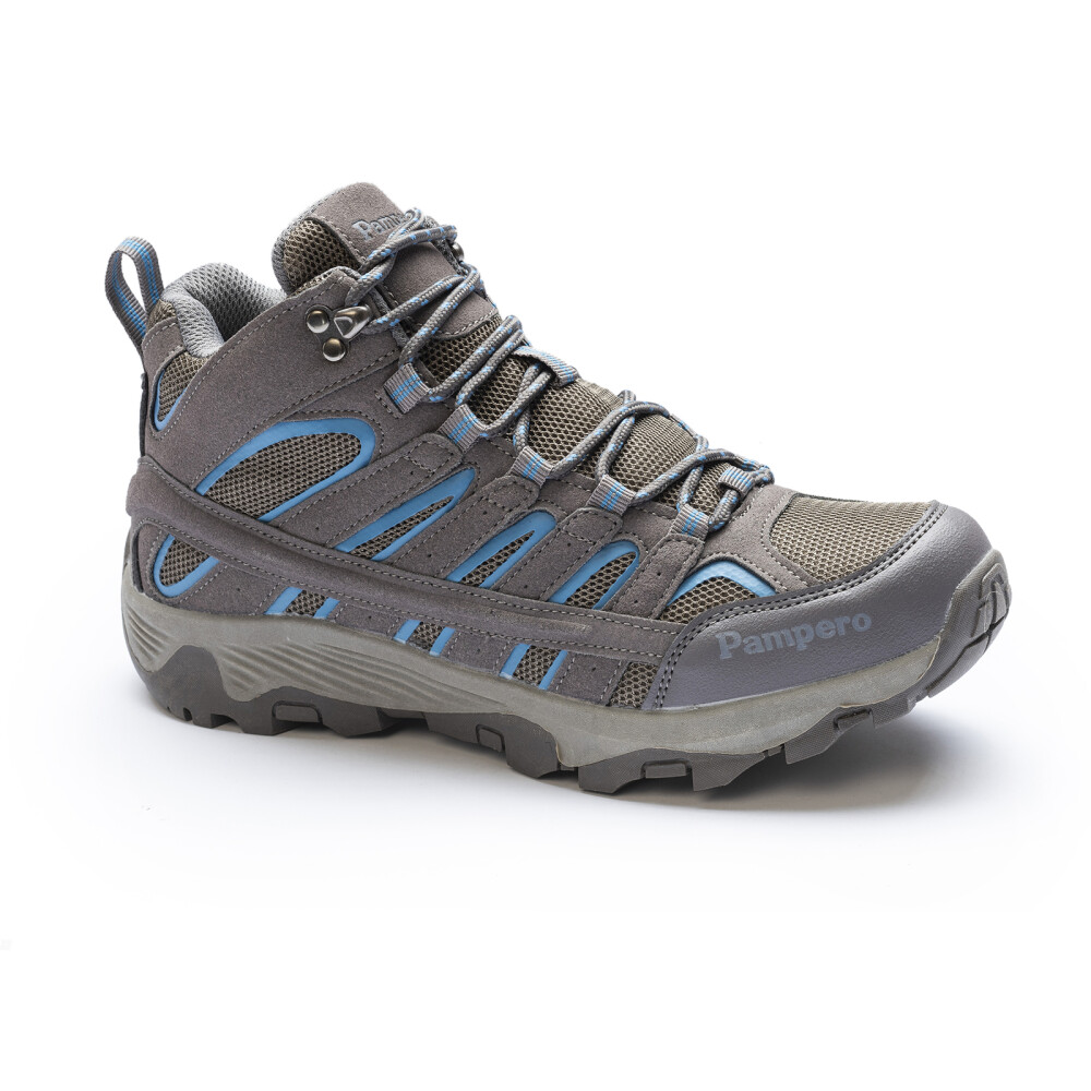 BOTIN RAPTOR TAUPE/azul