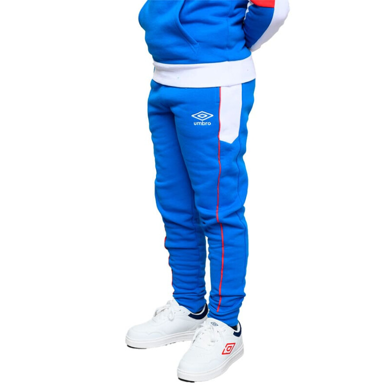Pantalón Umbro Urban de Niños - NU243023 Azul Francia-blanco
