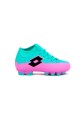 ZAPATO DE FUTBOL CANCHA LOTTO NIÑO MODELO PERUGIA Violeta