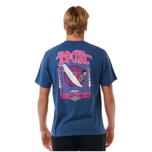 Remera Rip Curl Shred Till Dead - Azul Remera Rip Curl Shred Till Dead - Azul