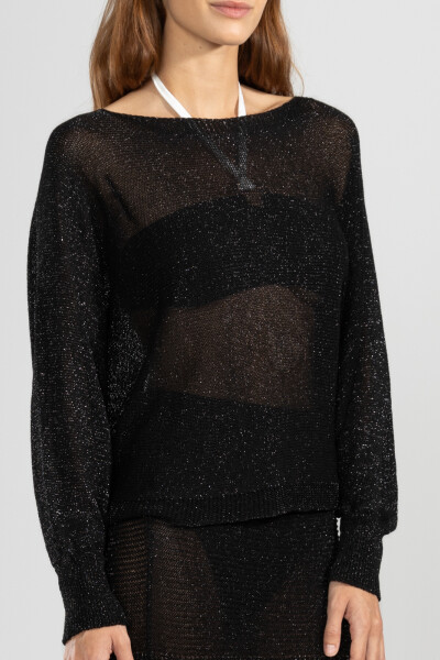 LU TIGER SWEATER Black