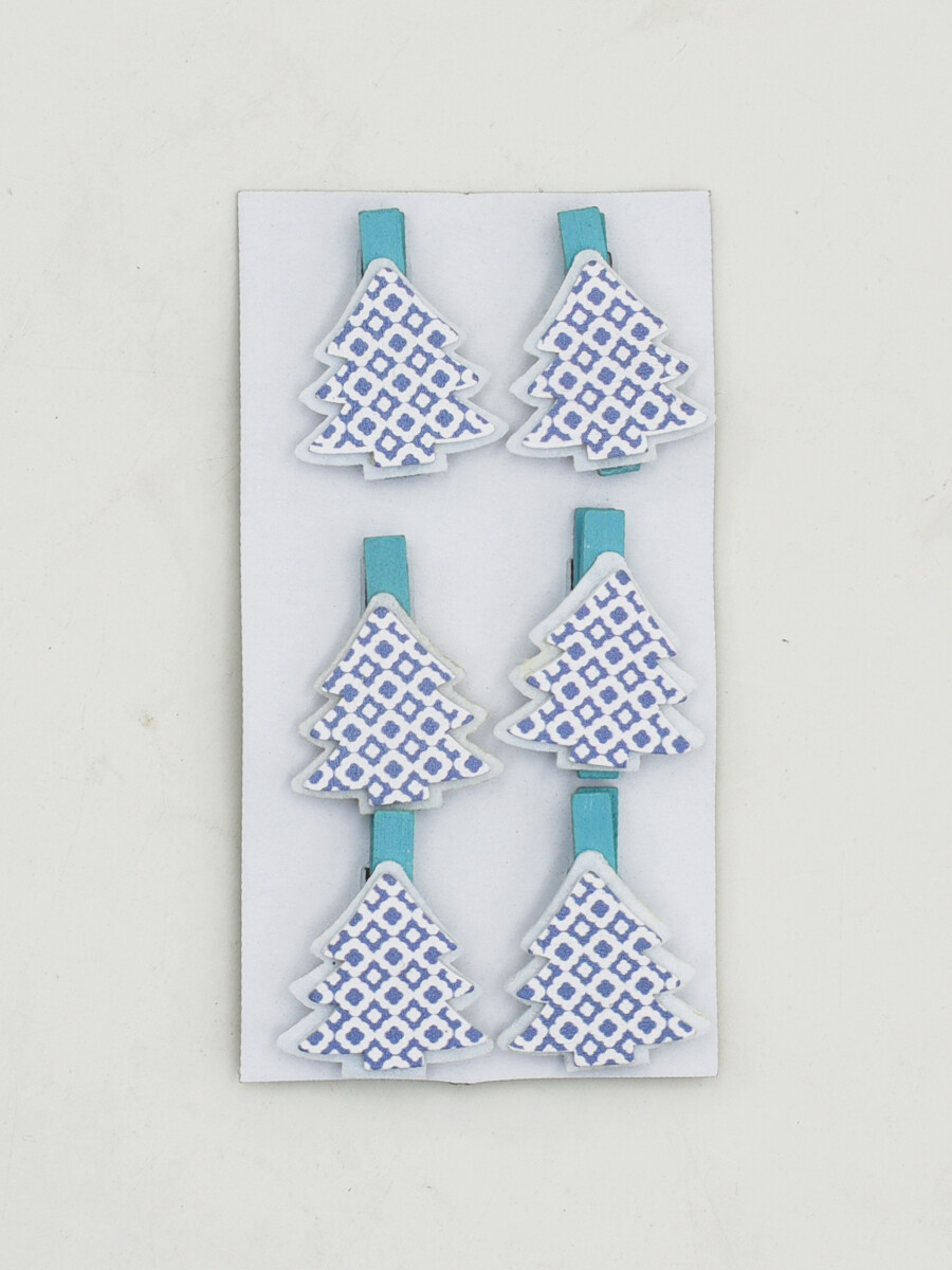 PALILLOS MINI DECORACION - TURQUESA 