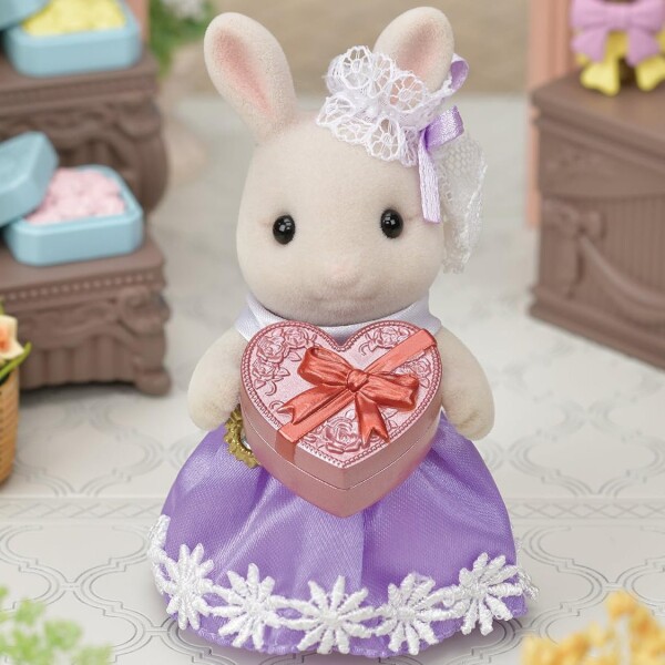 Sylvanian Families Coneja Ciudad Ramo Flores Ternurines Variante Modelo Florista