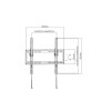 SOPORTE Para TV 32-55"" KL22-44T C/MOV SOPORTE Para TV 32-55"" KL22-44T C/MOV