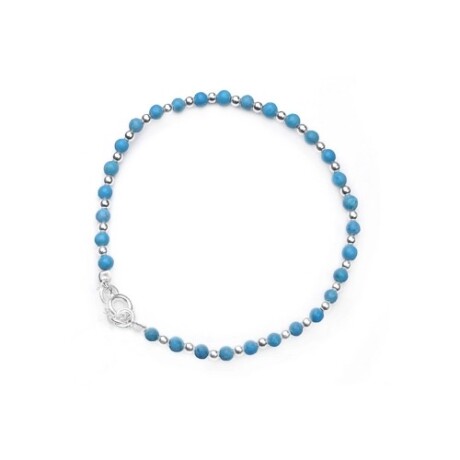 Pulsera Perlitas de Colores Turquesa