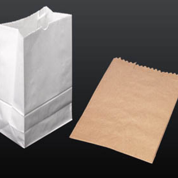 BOLSA PAPEL 15X9X27 CM. MARRON FONDO CUADRADO 70 UNIDADES X KILO APROX. MARRON