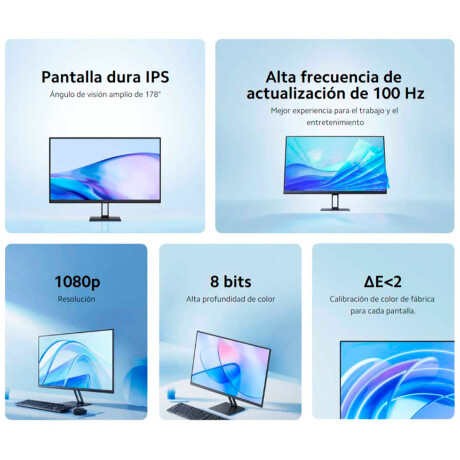 Monitor LED IPS 27 Pulgadas Xiaomi A27i Full HD 100Hz con HDMI y DisplayPort Monitor LED IPS 27 Pulgadas Xiaomi A27i Full HD 100Hz con HDMI y DisplayPort