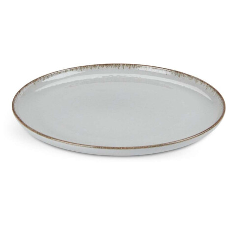 Plato Ferdus Ø27Cm Porcelana Gris