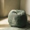 Pouf stonewashed Verde