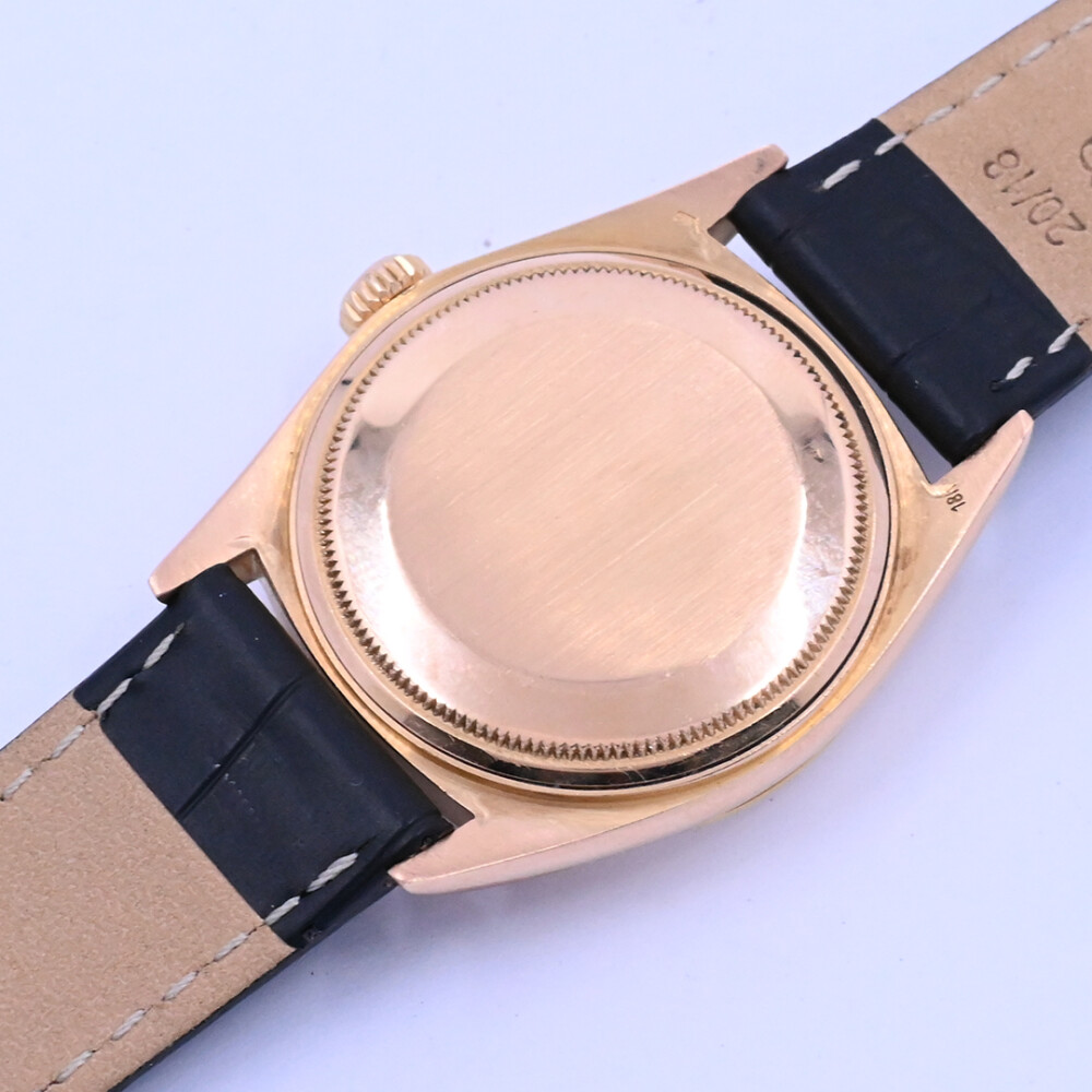 Rolex Datejust 1601 oro 18 k rosa 36 mm. año 1970 brazalete cuero. Rolex Datejust 1601 oro 18 k rosa 36 mm. año 1970 brazalete cuero.