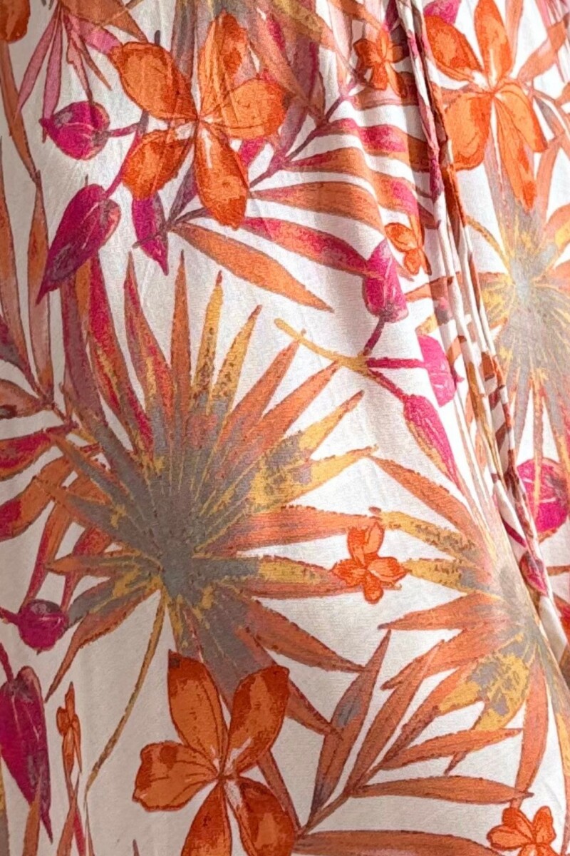 Vestido Avelia corto Naranja