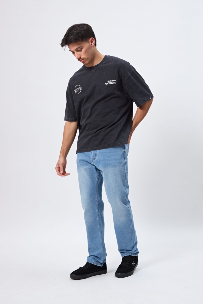 PANTALON DENIM JAVI - AZUL CLARO JEAN 