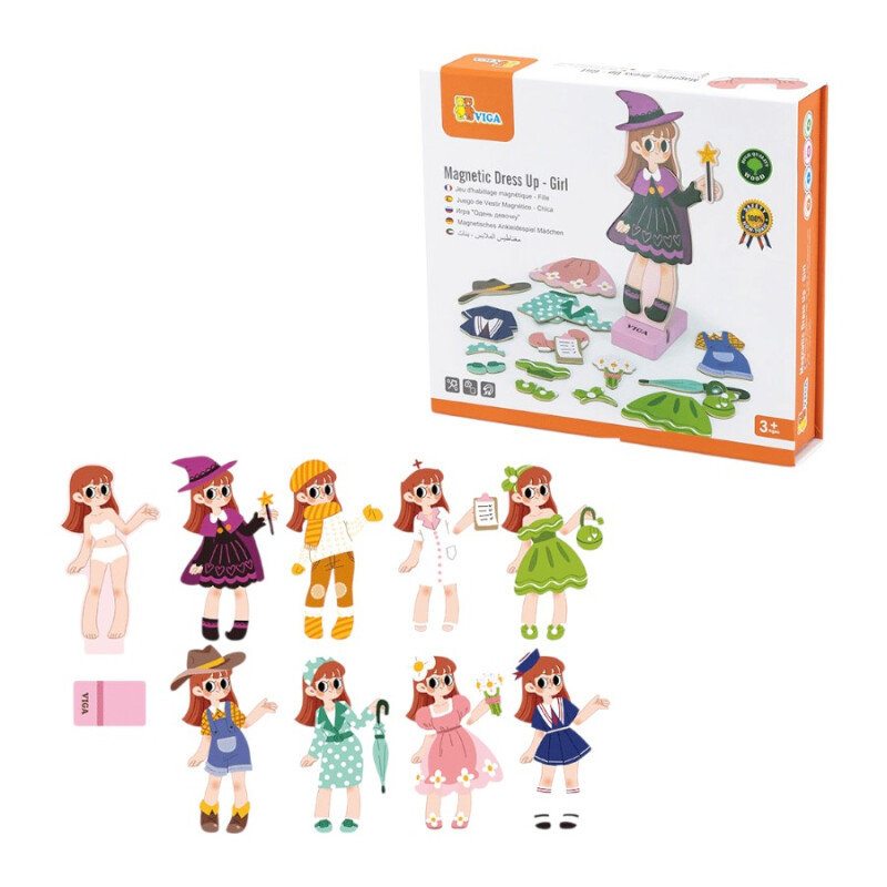 Conjunto de vestir magnético Viga Conjunto de vestir magnético Viga