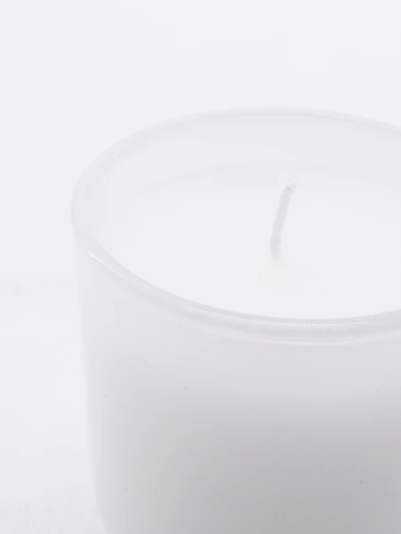 VELA EN FRASCO KRAFT BLANCO