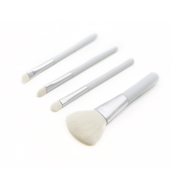 Set de brochas maquillaje 4 pcs Celeste