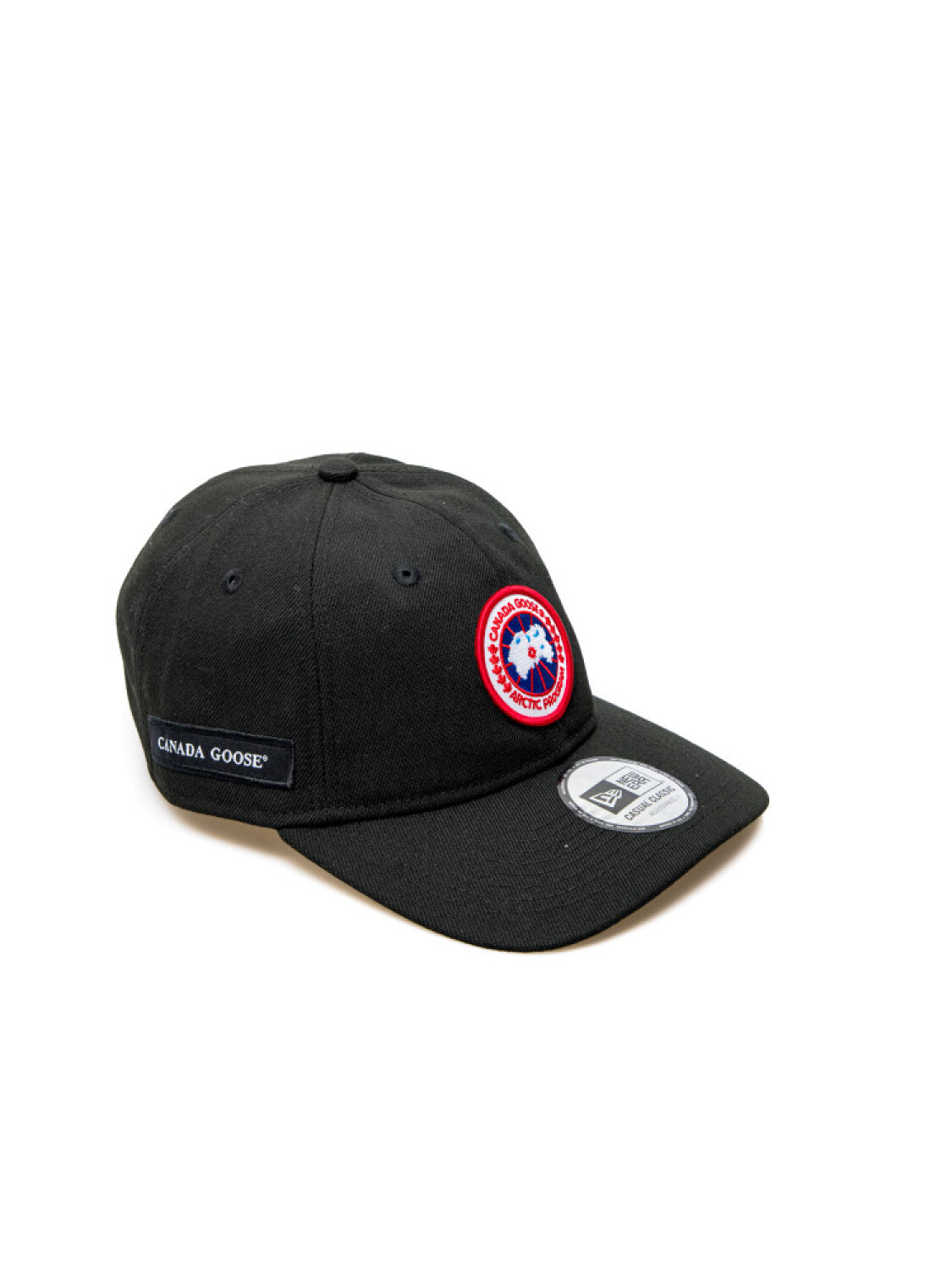 Canada Goose -Gorro de poliéster con visera, Artic disc Negro