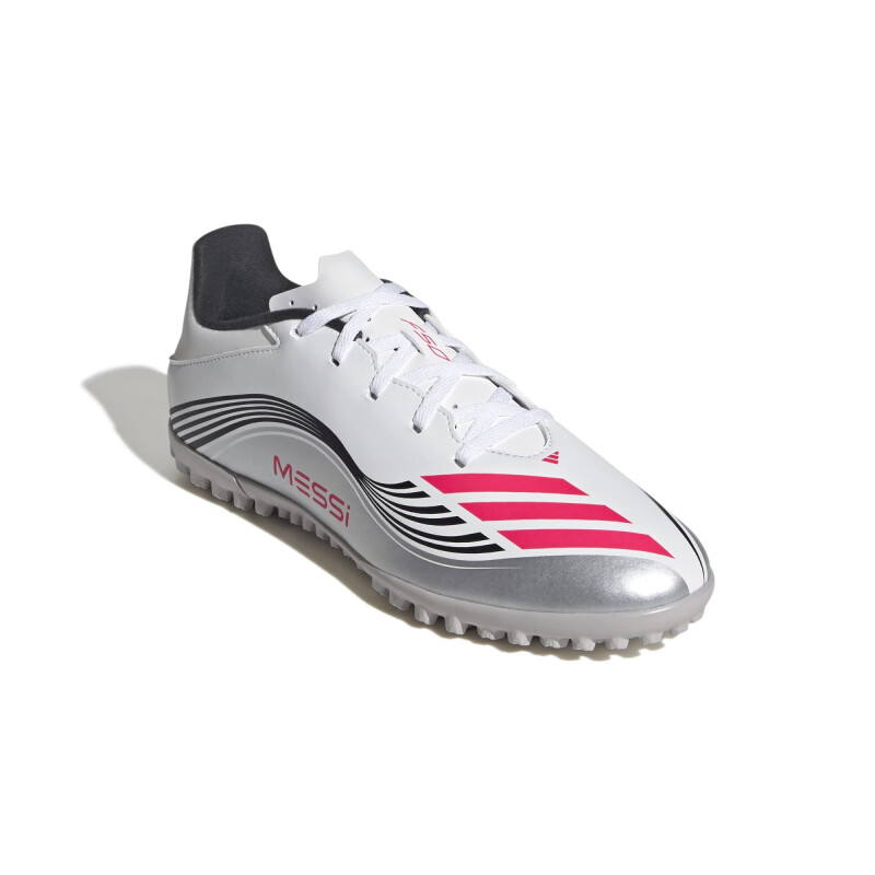 Futbol5 Adulto (TF) - Adidas - ADIDAS CHAMPION F50 MESSI FUTBOL TF de Hombre - JP7445 Blanco-rosado