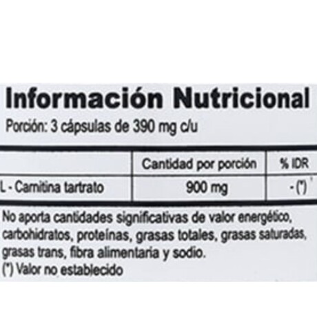 CARNITINA EDATIR SYLAB 60 CAPS CARNITINA EDATIR SYLAB 60 CAPS