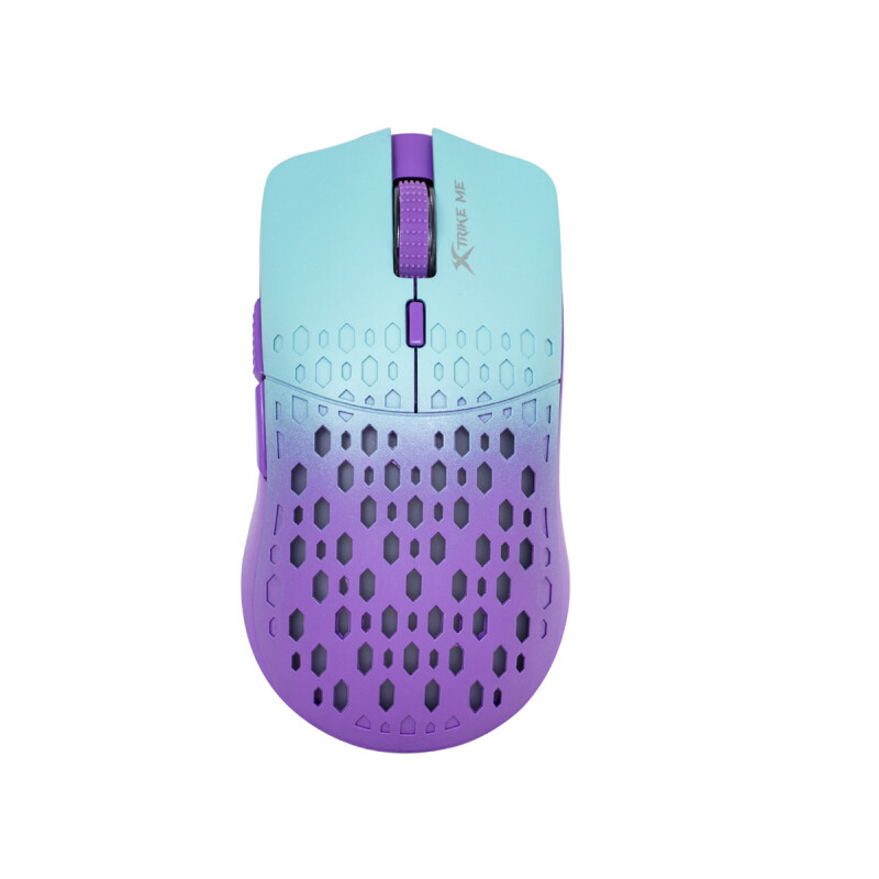 Mouse Inalambrico Bluetooth Y Frecuencia Recargable Sin Pilas - Violeta Mouse Inalambrico Bluetooth Y Frecuencia Recargable Sin Pilas - Violeta