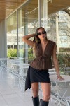 Blusa Mykonos Brown