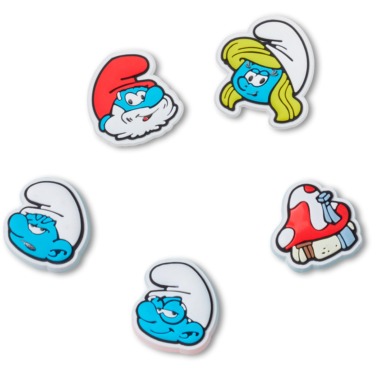 Jibbitz Los Pitufos 5 Pack 