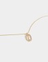 Cadena Corta con Dije Premium Gold Cortos - Dorado