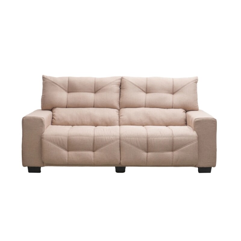 Sofa Le Mans 3 Cuerpos Hellen Tostado Sofa Le Mans 3 Cuerpos Hellen Tostado