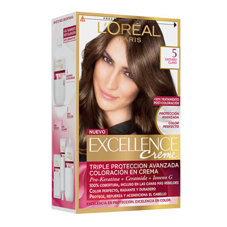 Tinte Excell Castaño Claro 5 Tinte Excell Castaño Claro 5