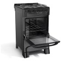 COCINA 4H A GAS MUELLER - NEGRA COCINA 4H A GAS MUELLER - NEGRA