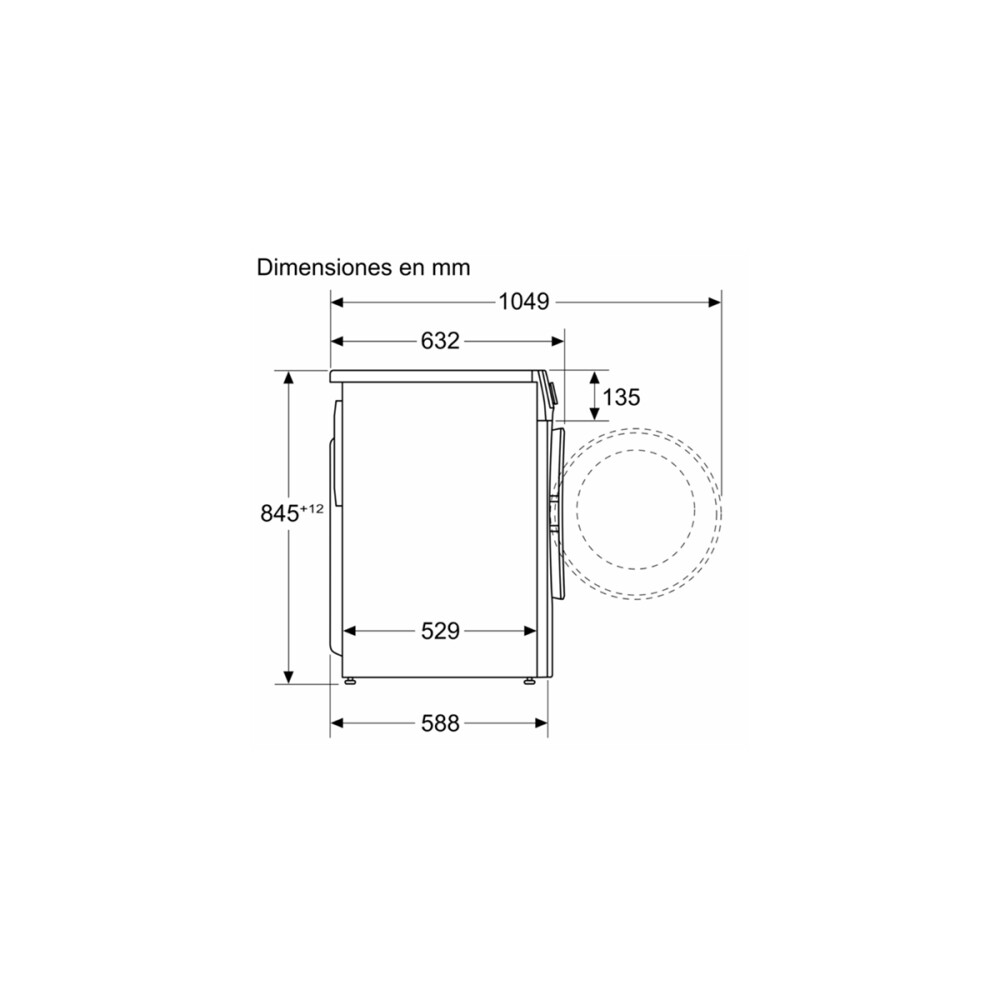 Lavarropas Bosch Inverter WGE03200ES 8 kg Lavarropas Bosch Inverter WGE03200ES 8 kg
