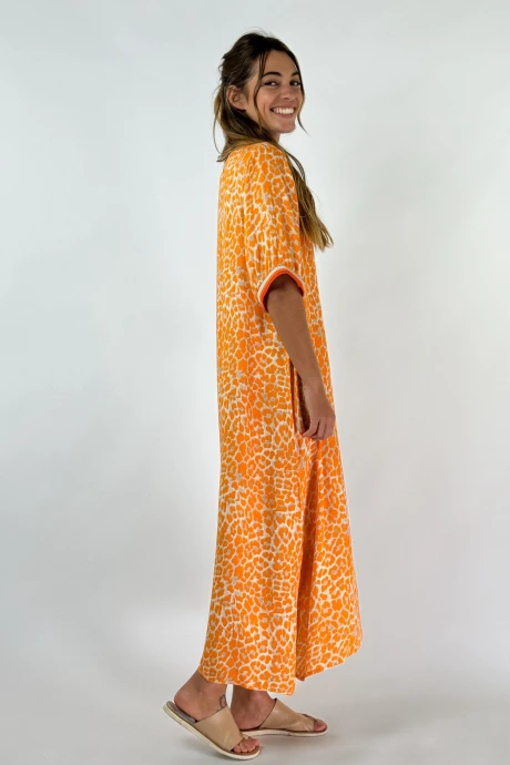 VESTIDO SELVA naranja l/xl