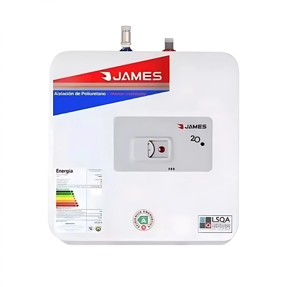 Calefón Termotanque - James 20 Lts Salida Superior Calefón Termotanque - James 20 Lts Salida Superior