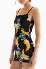 VESTIDO BANANA Negro