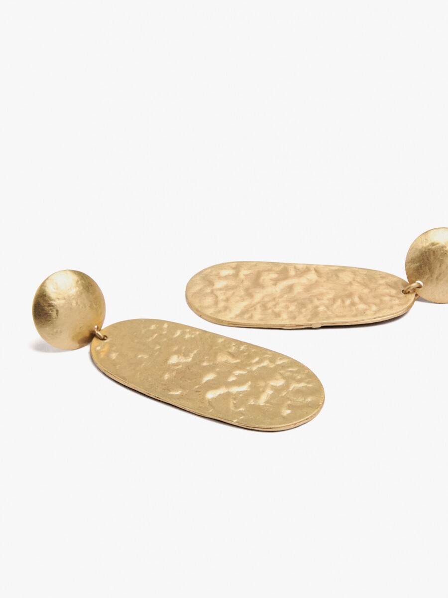 Pendientes Maxi Alargados dorado