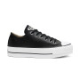 Ct As Platform Leather Ox - Mujer Black