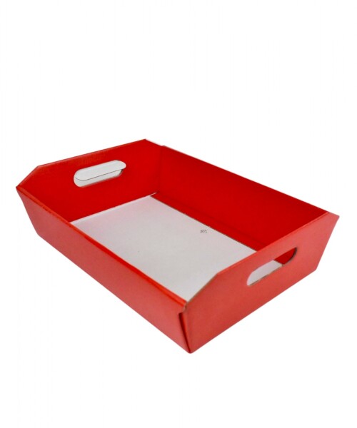 Bandeja 40x30x12 cm. - PELLE ROSSO Bandeja 40x30x12 cm. - PELLE ROSSO