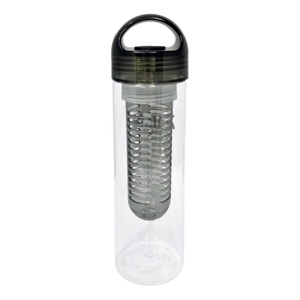 Botella Agua Con Infusor De Rusee 730 Ml Deporte Fruta Color Variante Negro