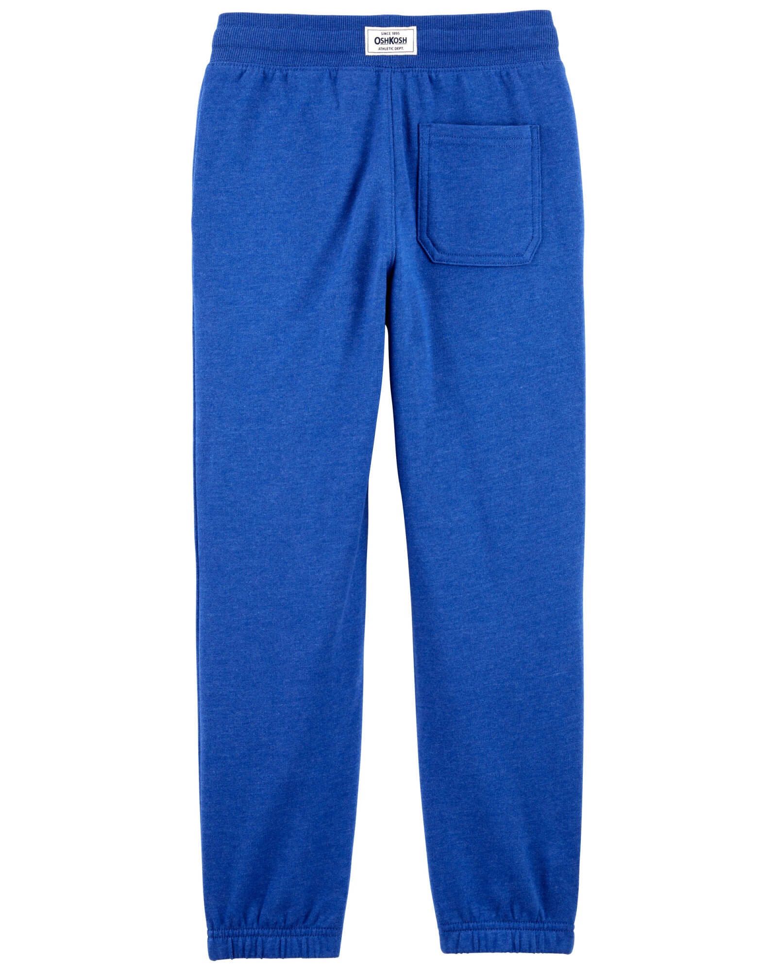 Pantalón deportivo de algodón, con logo, azul Pantalón deportivo de algodón, con logo, azul