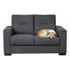 Sofá 2 cuerpos 1.35mts - Tela Pet Friendly Gris Sofá 2 cuerpos 1.35mts - Tela Pet Friendly Gris
