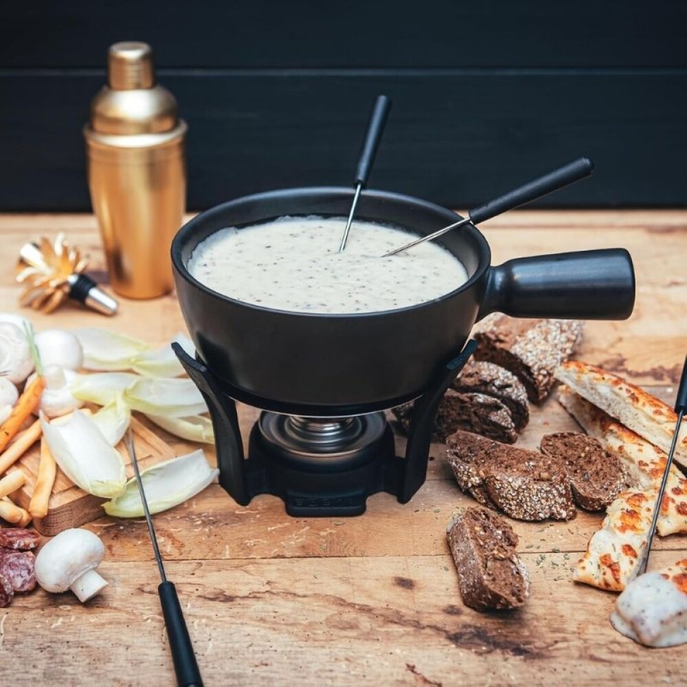 BOSKA SET DE FONDUE NERO BOSKA SET DE FONDUE NERO