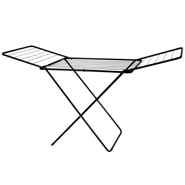 TENDEDERO DE PISO MAXI CON ALAS 174X70X95 CM NEGRO