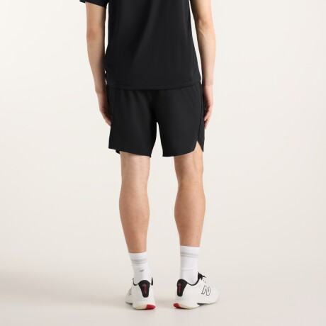 Short New Balance de Hombre - Tournament Short - MB61V34TBK BLACK
